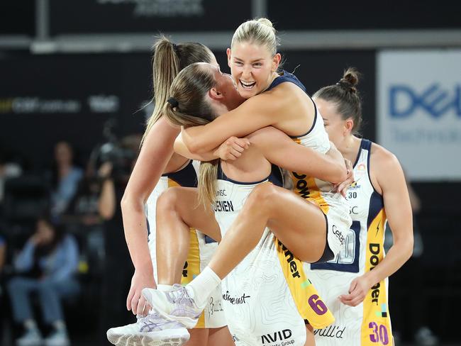 Annie Miller was devastated to be cut from the Lightning. Picture: Kelly Defina/Getty Images