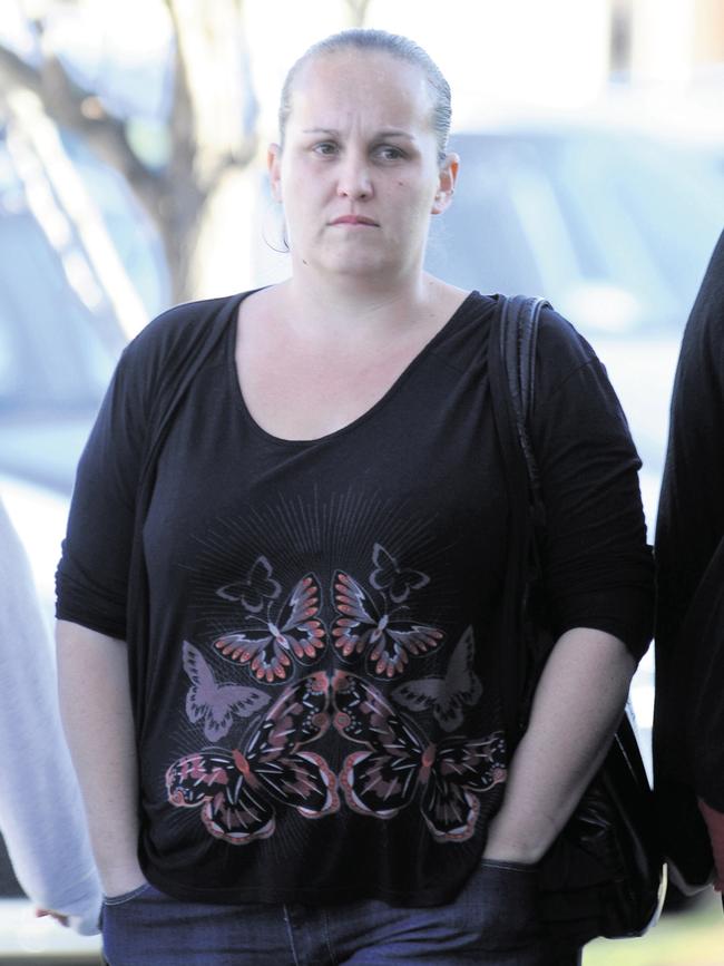 Tania Walker outside Echuca Magistrates’ Court in 2012. Picture: Riverine Herald