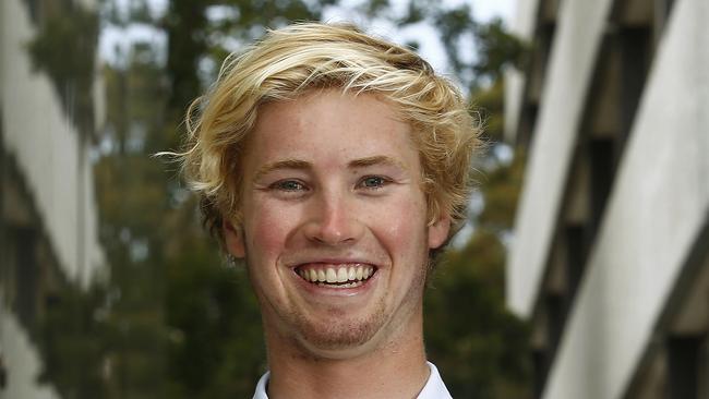 Seamus Connon from Marcellin College at Randwick came first in Design and Technology. Picture: John Appleyard