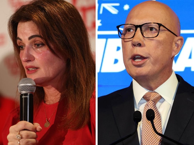 Peter Dutton has congratulated Ali France after her victory in the seat of Dickson, saying her late son would be “proud of her” for the historic feat.