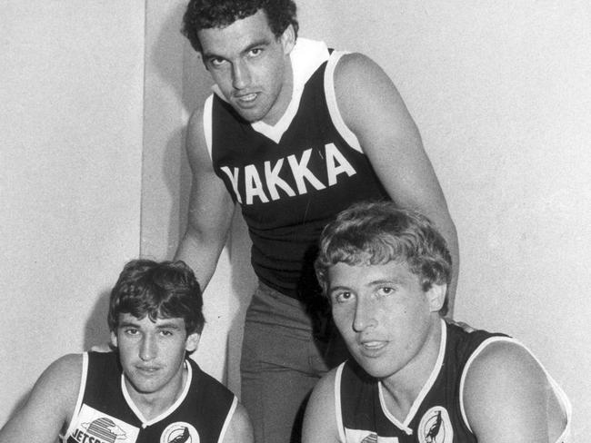 Mark Williams with his brothers Stephen and Anthony