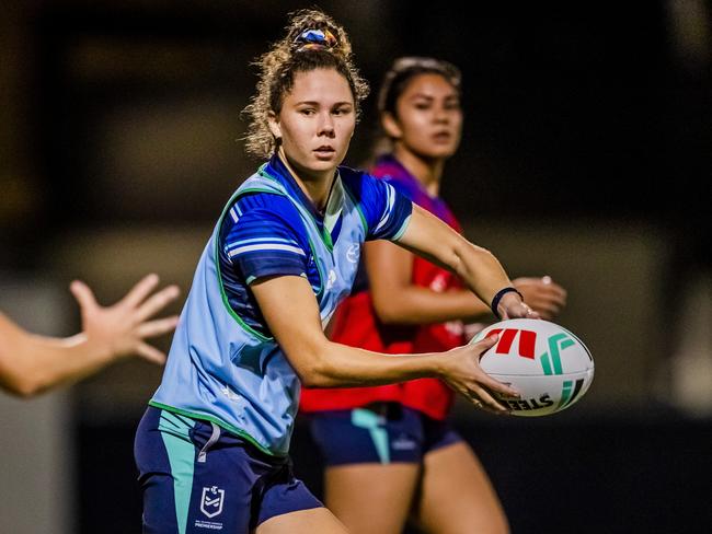 Cowboys NRLW five-eighth Tahlulah Tillett. Picture: North Queensland Cowboys/Alix Sweeney