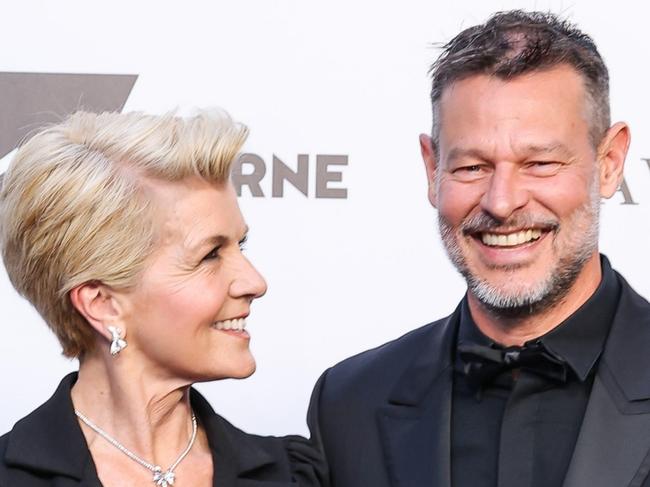 NGV Gala 10th December 2022 Julie Bishop and Luke Hepworth, special guests of David Jones.