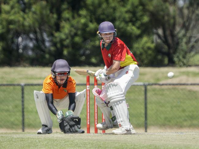 Nikki du Toit batting for the Inner East Emus back in 2022. Picture: Valeriu Campan