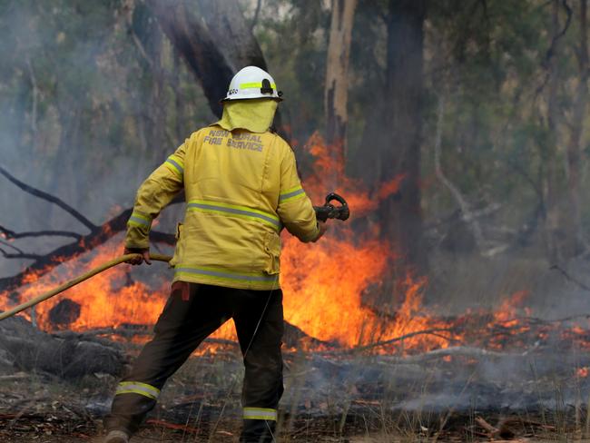 The fire danger peiod starts in October. Pic Nathan Edwards