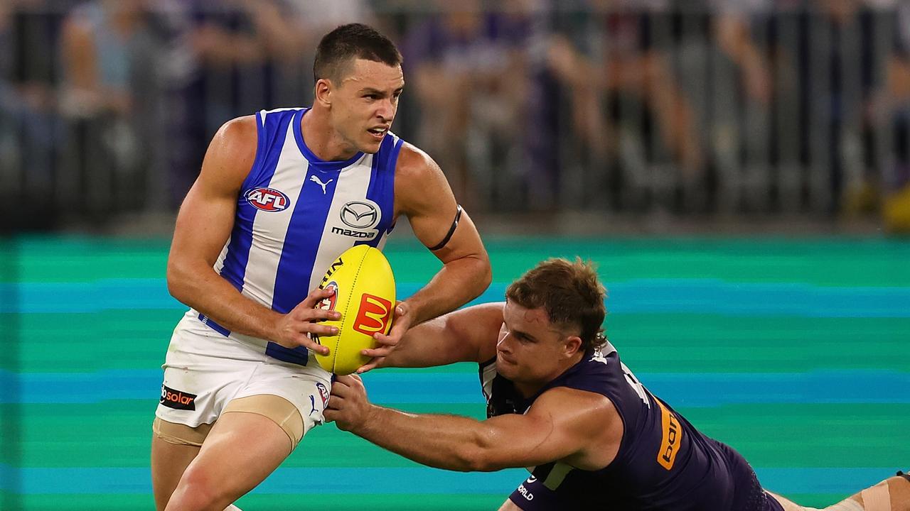 The powerful midfielder says he is excited to join forces with George Wardlaw, who entered the senior side in his absence. Picture: Paul Kane / Getty Images