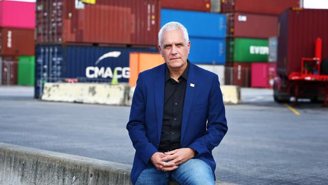 Transport Workers Union national secretary Michael Kaine. Picture: John Feder