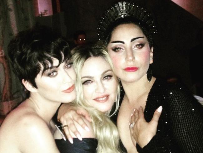 Perry now counts Madonna — pictured here with Lady Gaga — as a friend, but she used to picket her concerts.