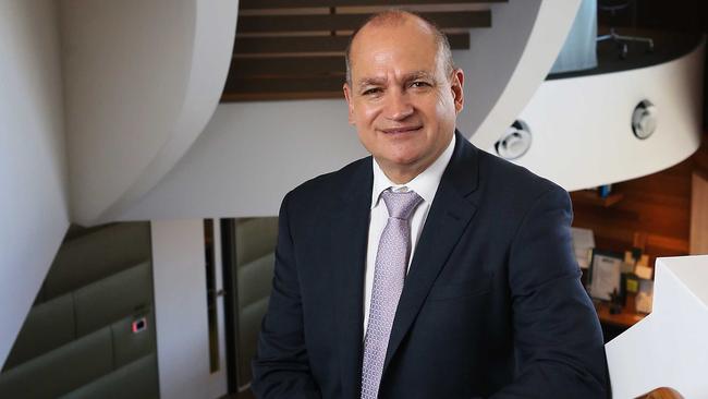 GPT Group chief executive Bob Johnston in his Sydney offices. Picture: John Feder