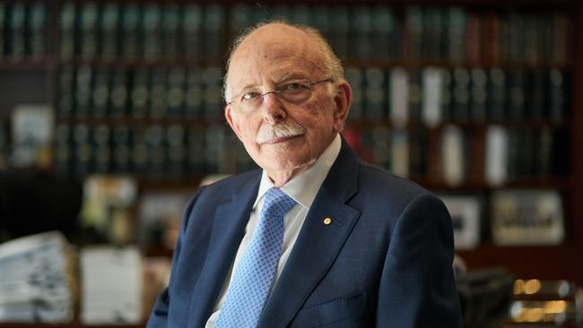 Mark Leibler photographed at his home in Melbourne. Picture: Valeriu Campan