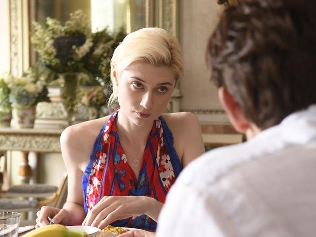 Elizabeth Debicki in the 2020 film The Burnt Orange Heresy