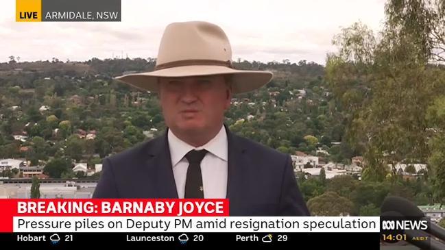 Allegation was "straw that broke the camel's back": Joyce