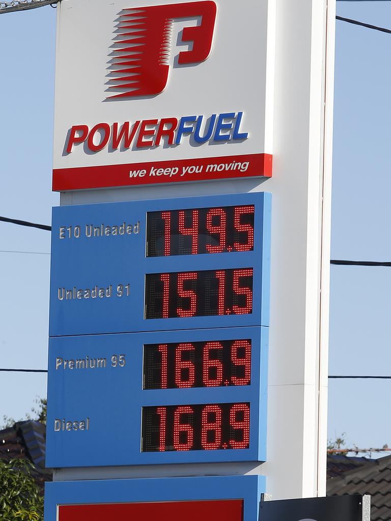 Power Fuel has some of the cheapest prices at the bowsers in Sydney, Picture: John Appleyard