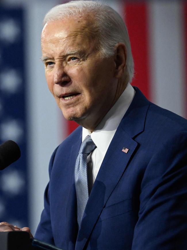 US President Joe Biden. Picture: Andrew Caballero-Reynolds/AFP