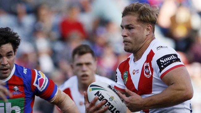 In court, Jack de Belin’s legal team has accused the NRL and the Australian Rugby League Commission of misleading and deceptive conduct Picture: AAP Image/Darren Pateman