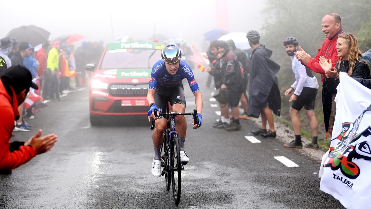 Vine attacks in the breakaway. Picture: Justin Setterfield/Getty Images)