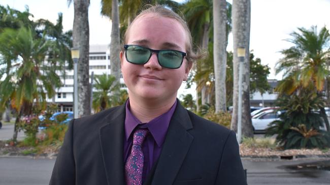 Corey McFadden at the Sarina State High School formal at the MECC, Mackay, on Thursday November 19. Picture: Zizi Averill