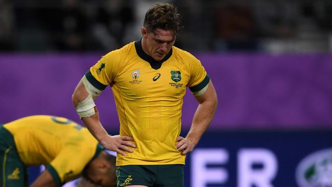 Rennie has been in constant contact with Michael Hooper. Picture: Charly Triballeau/AFP