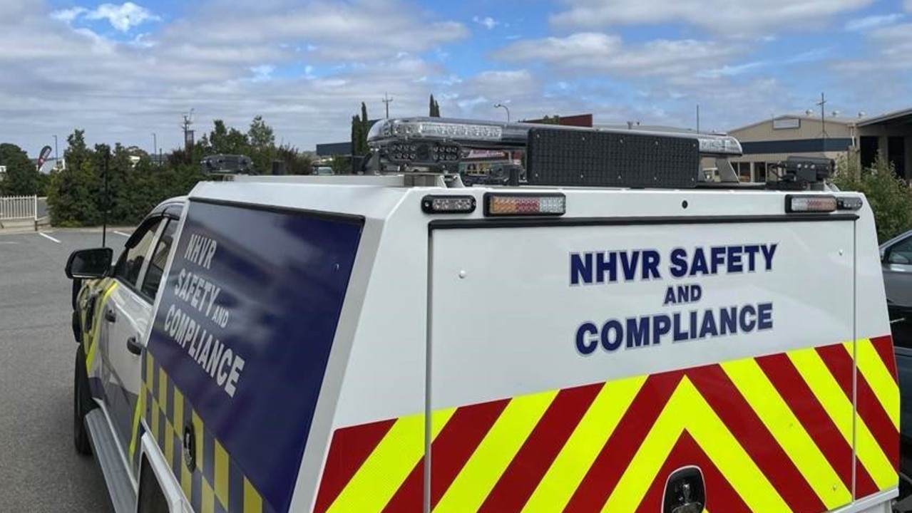 The National Heavy Vehicle Regulator has started rolling out cameras to monitor heavy vehicle and freight truck movements across the state. Picture: NHVR