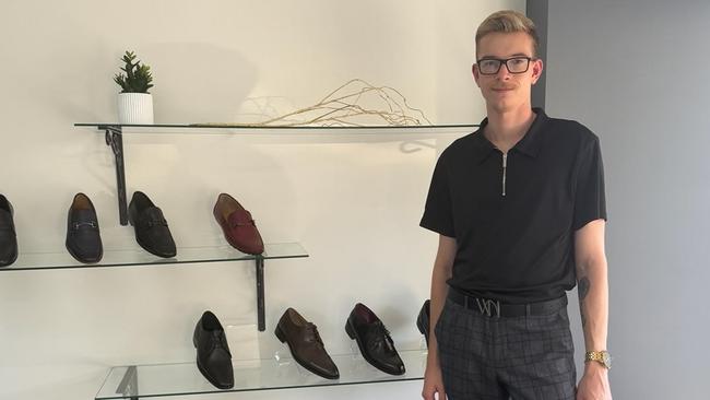 Dylan Neilsen-Behrens, CEO and founder of Whiskey Neat, is looking to add to the formal wear options for Hervey Bay consumers.