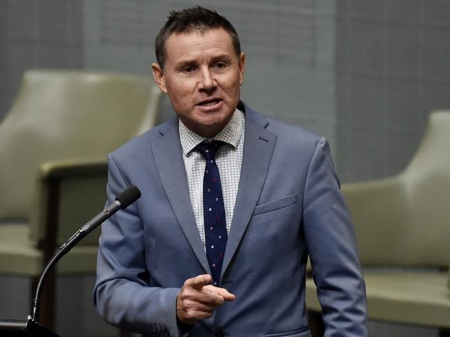Andrew Laming has taken action over false accusations of upskirting. Picture: Tracey Nearmy/AUSPIC