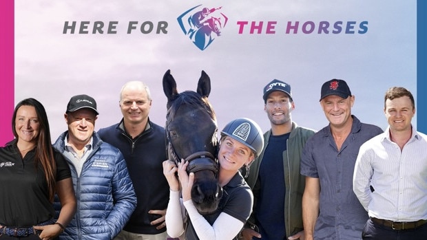 Jamie Kah is front and centre in an invitation for an event to be held by Racing Victoria on August 1. Picture: Supplied