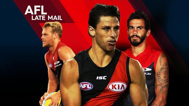 Jack Watts, Mark Baguley in AFL Late Mail.