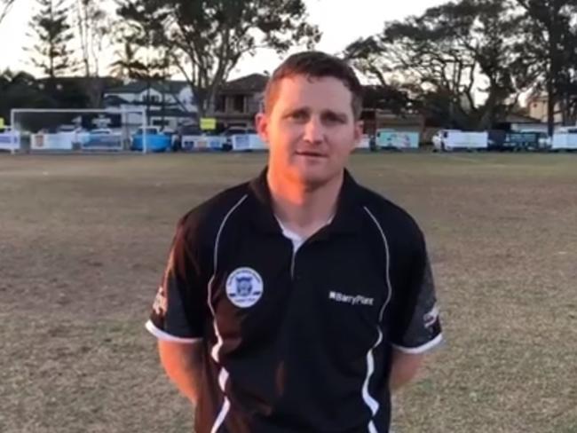 Surfers coach Alex Morrison.