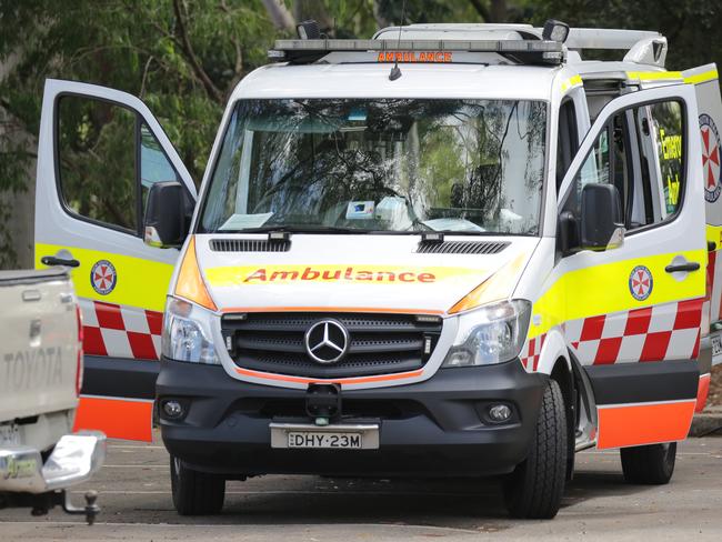 SYDNEY, AUSTRALIA - NewsWire Photos APRIL 05, 2021 - An emergency evacuation took place this morning at the Hurstville Aquatic Centre  which remains closed for now as five children and an adult have been treated after being exposed to potentially toxic fumes, while 150 people were evacuated from the aquatic centre this morning.. Picture: NCA NewsWire / Christian Gilles