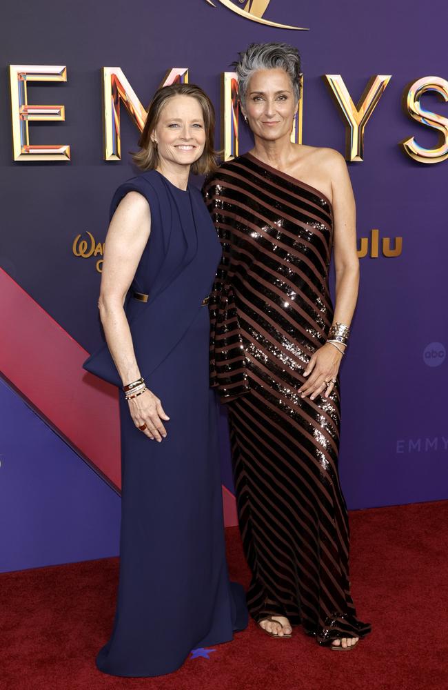 Jodie Foster and Alexandra Hedison. Picture: Frazer Harrison/Getty