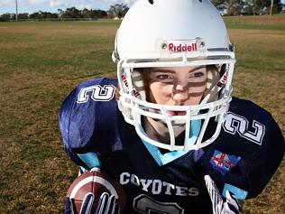 Gridiron woman