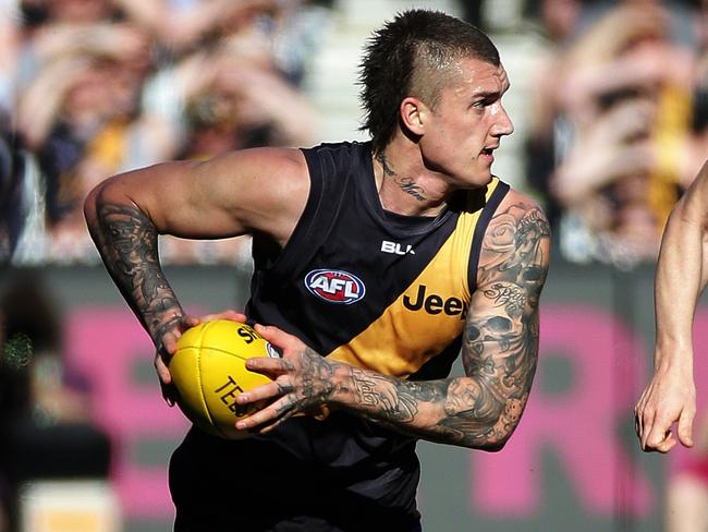 Gary Buckenara says Dustin Martin had his most consistent season in 2015. Picture: George Salpigtidis