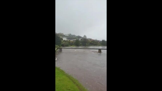 Evacuation Warnings and Rescues in Flood-Hit Northern Tasmania