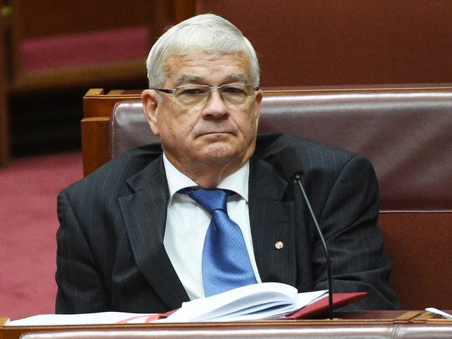 One Nation Senator Brian Burston will be representing One Nation, and he says, NSW and Australia, at the inauguration. Picture: Mick Tsikas/AAP