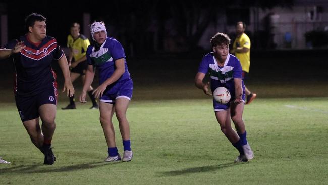 The Cathedral College five-eighth Archie Lloyd.