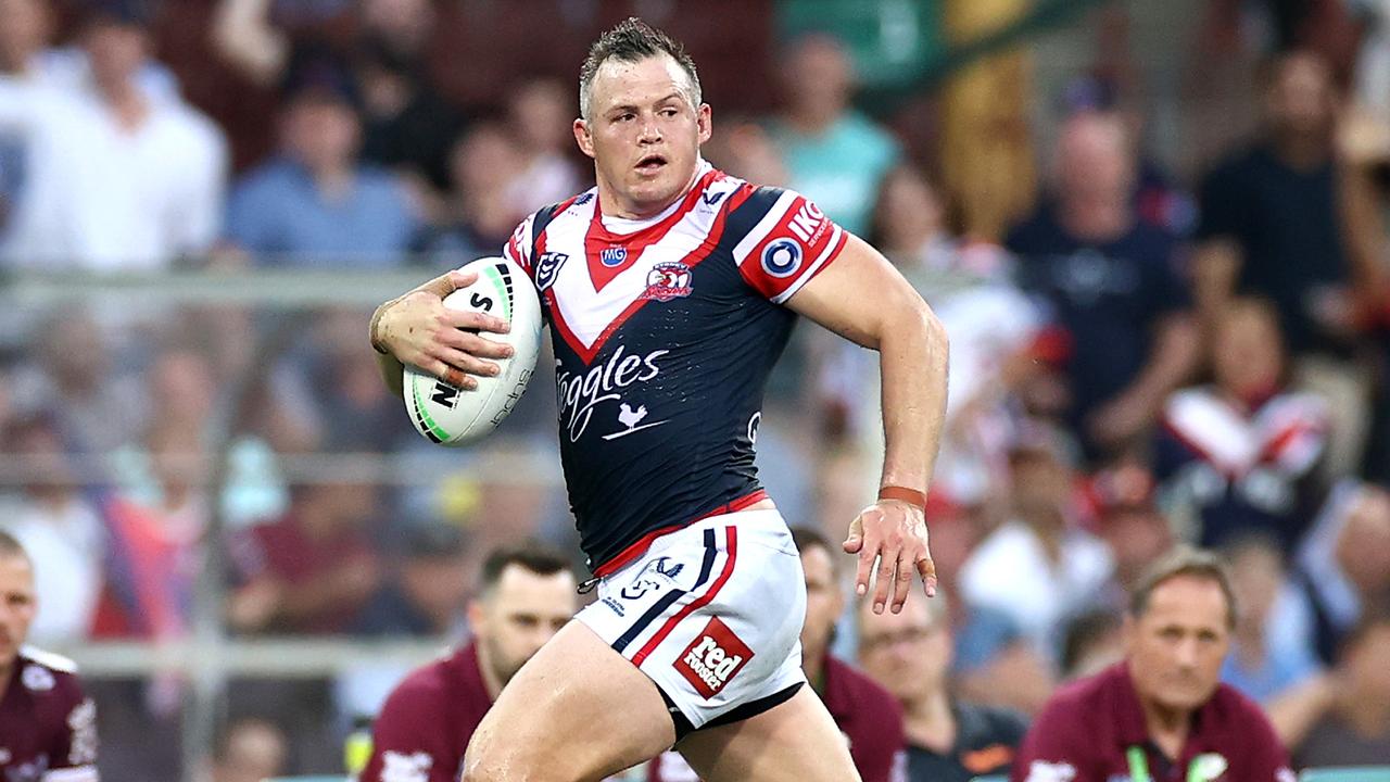 Brett Morris is still creating history in the NRL with Sydney Roosters. Picture: Getty Images