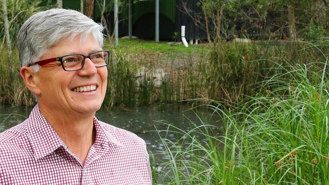 Cr David McLachlan said he was “very pleased” at the Boondall Wetlands Environment Centre, which is having their 20 year anniversary. Picture: Peter Cronin