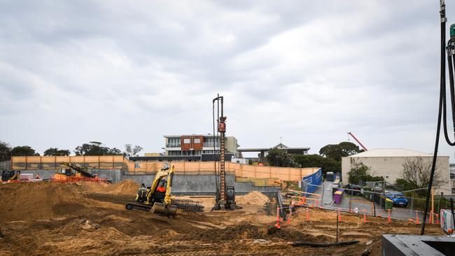 The Continental Hotel in Sorrento is undergoing an $80 million redevelopment. Picture: Penny Stephens