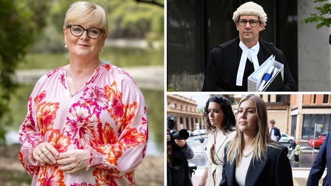 ‘I set about vindicating my reputation, which … was wrongly damaged’: Linda Reynolds on Sunday; Shane Drumgold; Brittany Higgins. Picture: Colin Murty