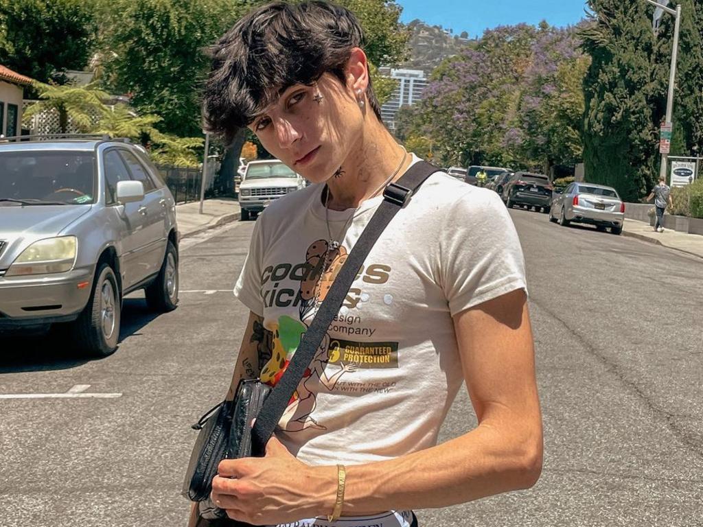 California TikTok star Cooper Noriega died on Thursday, hours after uploading an eerie video. Picture: Instagram/Cooper Noriega