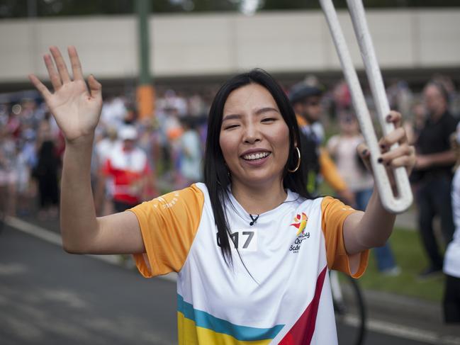 Batonbearer Dami Im carrying the Baton at the Daisy Hill Koala Centre as the Queen's Baton Relay visited Daisy Hill. In the host state of Queensland the Queenâ€™s Baton will visit 83 communities from Saturday 3 March to Wednesday 4 April 2018. As the Queenâ€™s Baton Relay travels the length and breadth of Australia, it will not just pass through, but spend quality time in each community it visits, calling into hundreds of local schools and community celebrations in every state and territory. The Gold Coast 2018 Commonwealth Games (GC2018) Queenâ€™s Baton Relay is the longest and most accessible in history, travelling through the Commonwealth for 388 days and 230,000 kilometres. After spending 100 days being carried by approximately 3,800 batonbearers in Australia, the Queen's Baton journey will finish at the GC2018 Opening Ceremony on the Gold Coast on 4 April 2018.