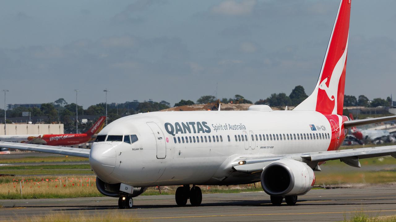 The Qantas Group has posted an underlying profit before tax of $2.08 billion for the financial year. Picture: NCA NewsWire / David Swift