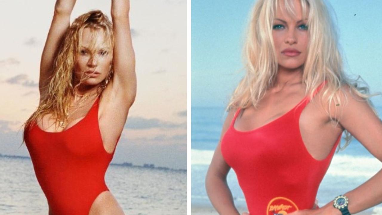 Pamela Anderson prezentuje kostium kąpielowy inspirowany Baywatch w nowej kolekcji