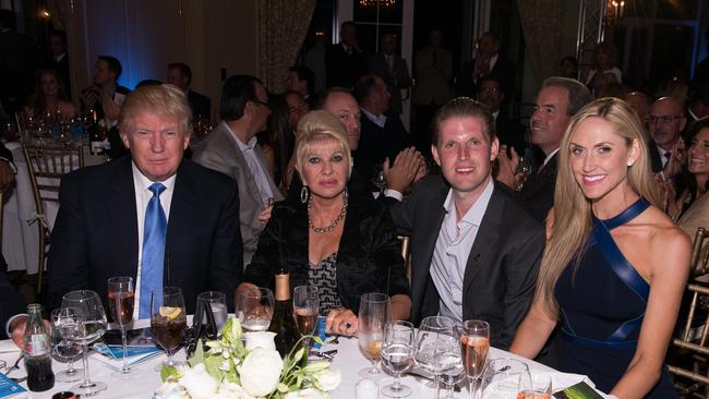 ‘I am very saddened to inform all of those that loved her, of which there are many, that Ivana Trump has passed away at her home in New York City,’ Donald Trump wrote.