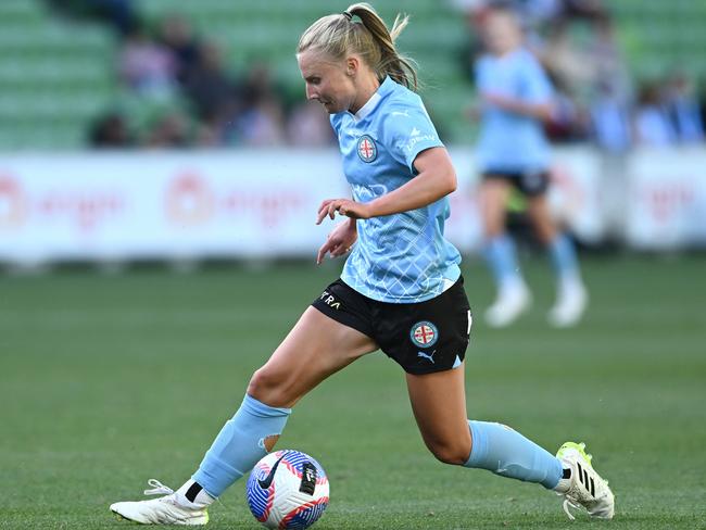 Holly McNamara is returning from her third ACL injury. Picture: Quinn Rooney/Getty Images