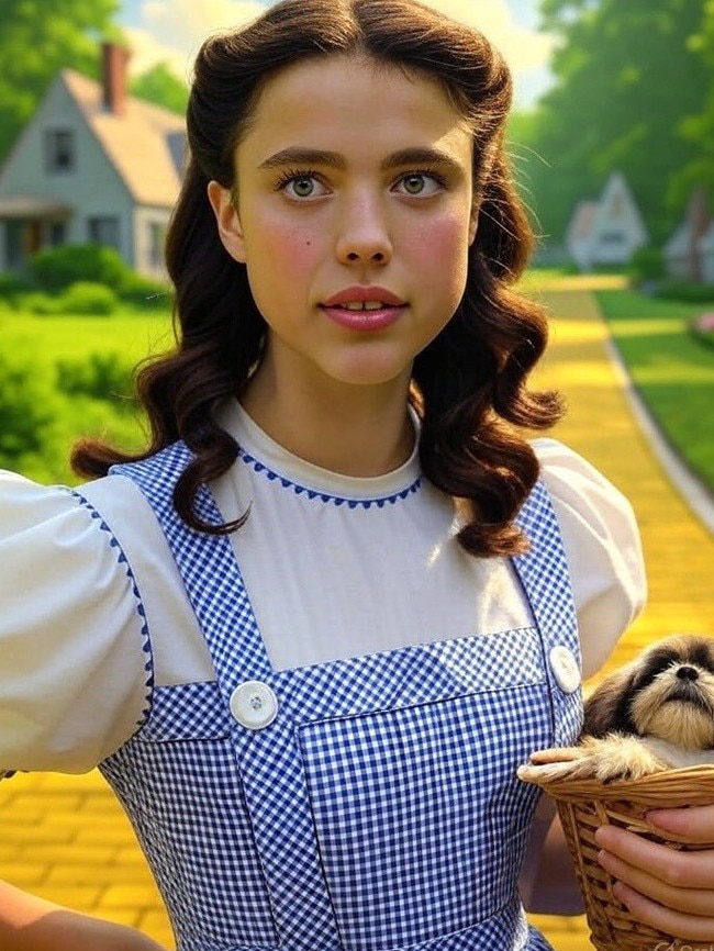 Some fans suggested Margaret Qualley would be great as Dorothy. Picture: X