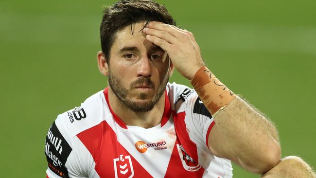 The Dragons needed Ben Hunt to deliver. Photo: Mark Metcalfe/Getty Images