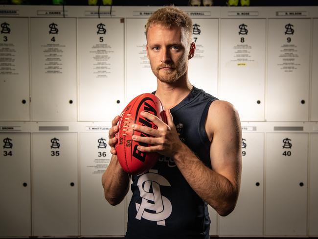 Former Sydney Swans footballer James Rose has returned to South Australia and will play for South Adelaide next season. Picture: Brad Fleet