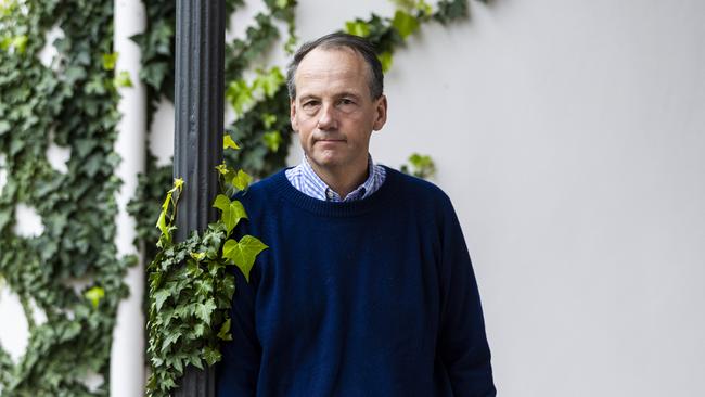 Former ASIC chairman James Shipton at his home in Melbourne. Picture: Aaron Francis