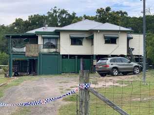 The home where a man died during an alleged altercation at Booral . Picture: Carlie Walker